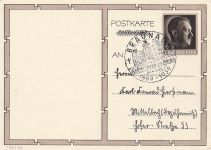 Adolf Hitler - Postkarte