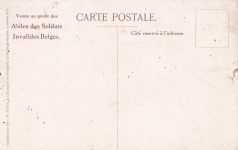 Dixmude Erster Weltkrieg A. Baertsoen Signierte Kunst Unbenutzte Postkarte