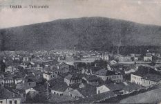 Ansichtskarte Skoplje / Ueskueb, Stadtansicht von weitem