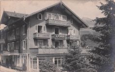 Hotel Alpenrose in Adelboden, Schweiz.