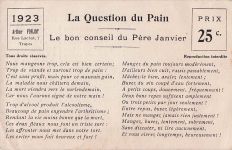 La Question du Pain