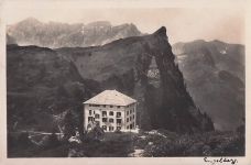 Engelberg OW Hotel Tr?bsee mit Bitzistock Kat. Engelberg