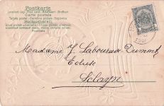 Jugendstil, Freiheitsstil – Schöne Frau – Relief, geprägt –