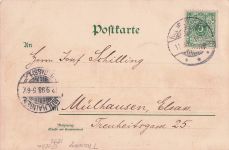 Gruss aus Friedrichroda - Litho
