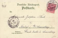 Lithographie Köln / Rhein, Ursulakirche und Bottmühle
