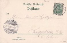 Gruss aus Wiesbaden - Litho