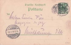 Gruss aus Stralsund - Litho
