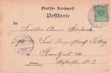 Gruss vom Hessenlande - Litho