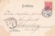 Gruss aus Leipzig - Schloss Pleissenburg - Litho