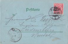 Gruss aus Mannheim - Litho