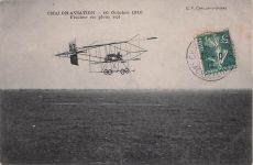 CHALON-AVIATION - 16 Octobre 1910 Fischer en plein vol