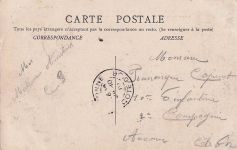 -16 Octobre 1910 CHALON-AVIATION Hanriot sur son Monoplan quittant le sol