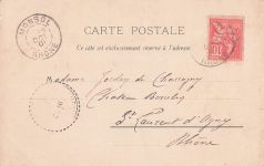 Mâcon, Frankreich, die vermutlich vor 1905