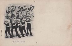 Sisters Lorrison Erotik Variete Tanzen ca.1900