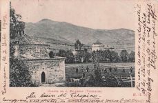 Banya“ (das Bad) im Dorf Ladzhene (heute ein Stadtteil von Welingrad),