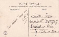 Fantasie-Luftfahrt 1905 Bergeret Französische Fantasie-Postkarte, Heißluftballon, Frau
