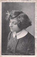 POLAIRE, ÉMILIE MARIE BOUCHAUD, SINGER, ACTRESS, Vintage Postcard
