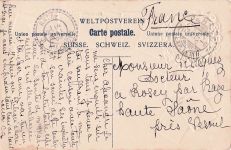 Ansichtskarte Gruppe von Briefmarken und Schweizer Wappen