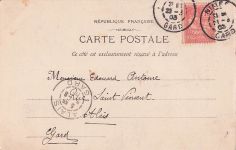 Frederic Mistral Marseille Frankreich Hund