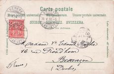 Genf GE Genf Place Neuve Hotel Postes Mouettes Bruecke x / Genf /Bz. Geneve City