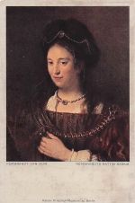 REMBRANDT VAN RIJN REMBRANDTS GATTIN SASKIA