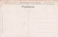 Moseltalbahn Trier-Bullay Strasse in Enkirch.