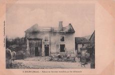 Saint-Julien, Meuse, während des Ersten Weltkriegs.