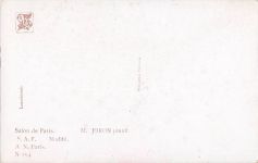 Original 1900s erotische Postkarte, orientalistische Bettszene