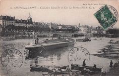 6. CHALON--SAONE Chantiers Schneider et Cie. Le Submersible S. C. 3. -