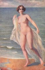 Erotik, Frau, Bildende Kunst – Pariser Salon – L.PRINTEMPS – Sommervergnügen