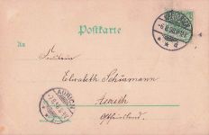 Lithographie, aus Bad Kreuznach.