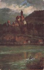 Künstler Ansichtskarte / Postkarte Hoffmann, H., Zwingenberg am Neckar, Schloss