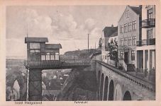 Insel Helgoland Fahrstuhl