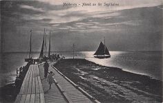 Norderney Abend an der Segelbuhne