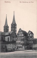 Bamberg Alte Hofhaltung und Dom