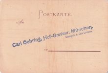 Wappen: Es handelt sich um das Adelswappen der Familie "Geyer
