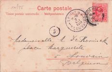 Ansichtskarte Die Alten Telegraphenmarken der Schweiz, 7 Briefmarken, Blitze am Himmel