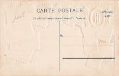 Ansichtskarte Frankreich, Briefmarken und Wappen mit Fahnen