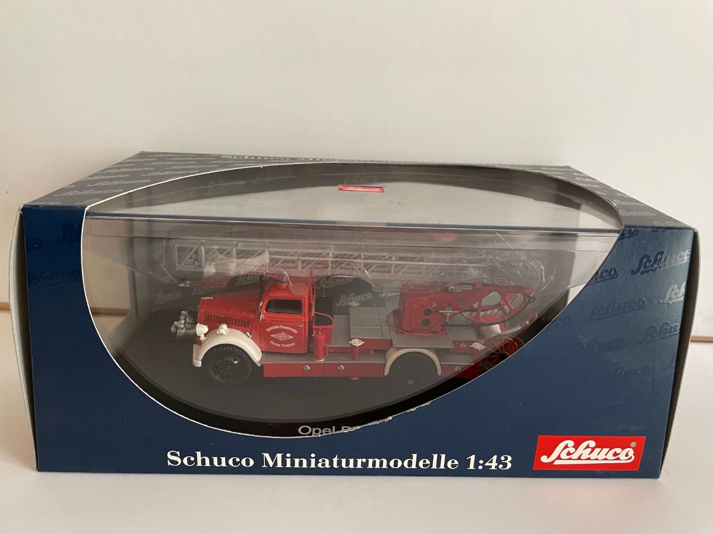 SCHUCO 03071 - Opel Blitz S 3t - Betriebs Feuerwehr Firma Theimer