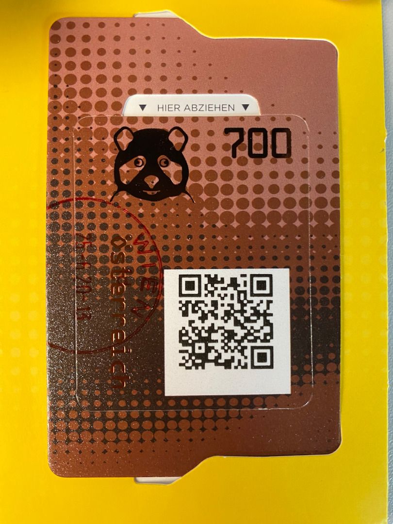 ÖSTERREICH 2020 - Nr. 3538 gestempelt - PANDA - CRYPTO KRYPTO MARKE -  SCHWARZ - Haus der Briefmarke