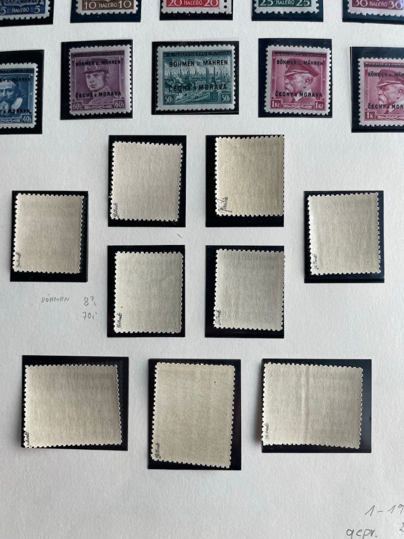 Prophila Collection Briefmarke Böhmen Und Mähren 1939 – Katalog-Nr. 19, Postfrisch ** MNH, Sammlerqualität