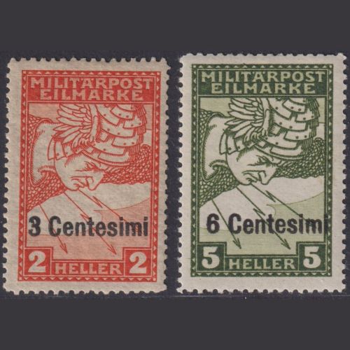 Österreich-ungarische Feldpost für Italien Nr. 24-25 ungebraucht