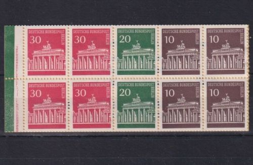 Berlin, Heftchenblatt 13 RLV III aus MH 5 postfrisch - Brandeburger Tor