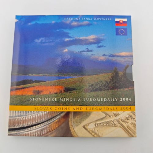 SLOWAKEI KMS 2004 st - mit Medaillen - in Original Blister (18,50 Sk)
