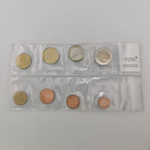 LETTLAND Kursmünzensatz KMS 2014 Unz in Folie (3,88€)
