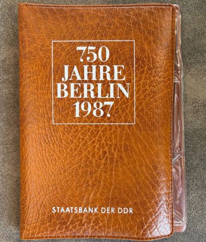 DDR Themensatz 750 Jahre Berlin mit 4 x 5 Mark