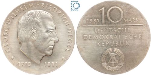 DDR 10 Mark 1981 - 700 Jahre Münzprägung Berlin - stempelglanz - J.1582