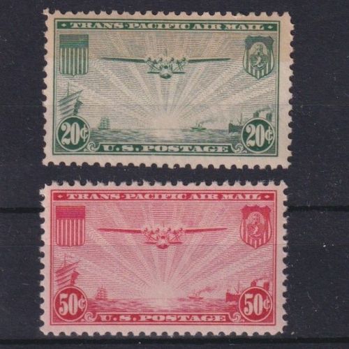 USA 1937 - MiNr. 400-401 postfrisch - Flugpostmarken