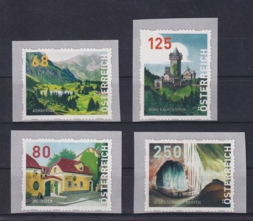 Österreich 2018 - Dispenser Marken 5-8 postfrisch - 2. Ausgabe komplett