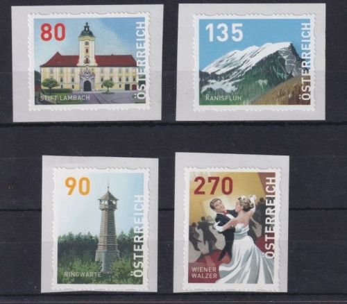 Österreich 2019 - Dispenser Marken 17-20 postfrisch - 5. Ausgabe komplett